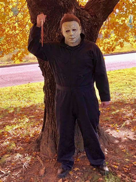 michael myers costume|most realistic michael myers costume.